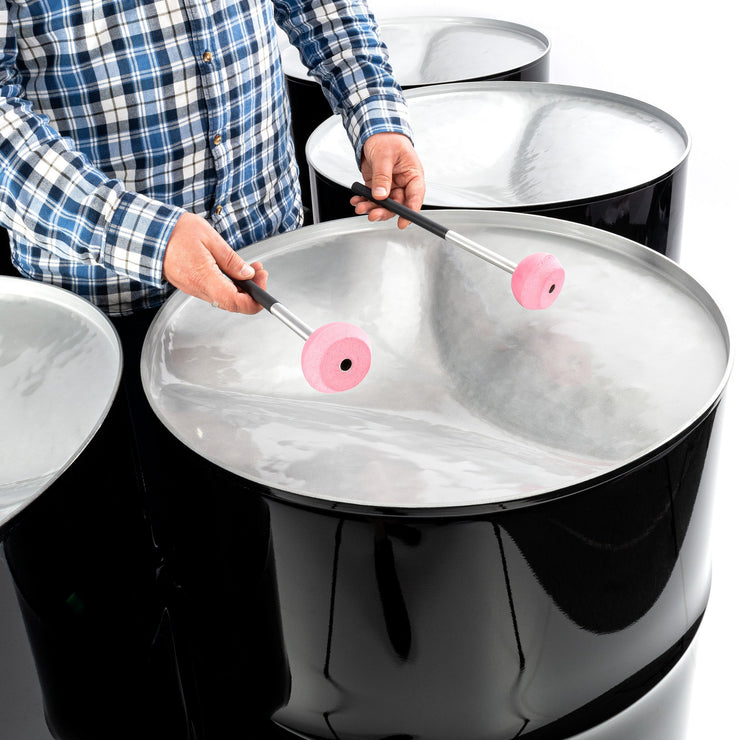 PP9125 - Percussion Plus Hammer Series six bass steel pans - painted finish Default title