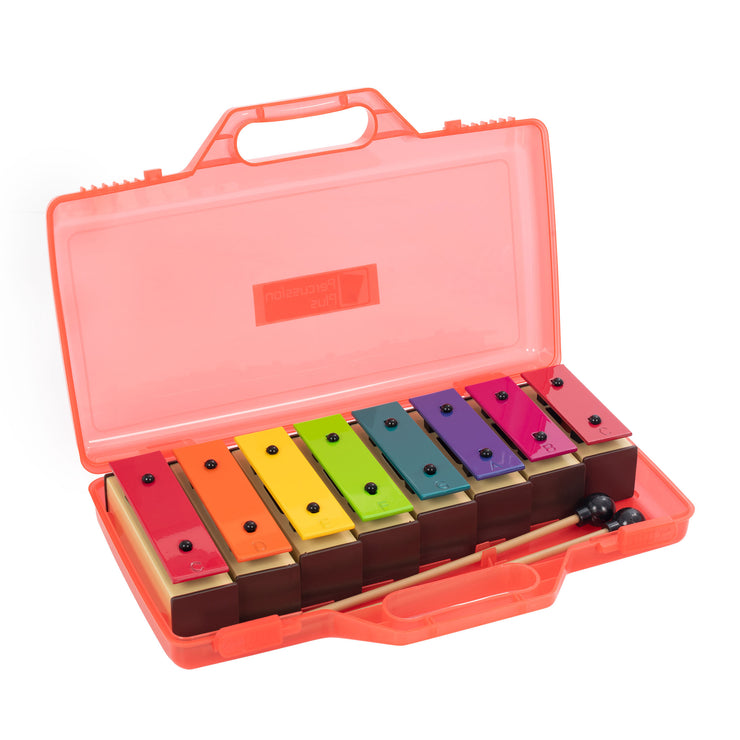 Percussion Plus set of 8 chime bars with case Percussion Plus set of 8 chime bars with case