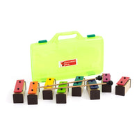 PP944 - Percussion Plus PP944 colourful chime bars in clear case with beaters Default title