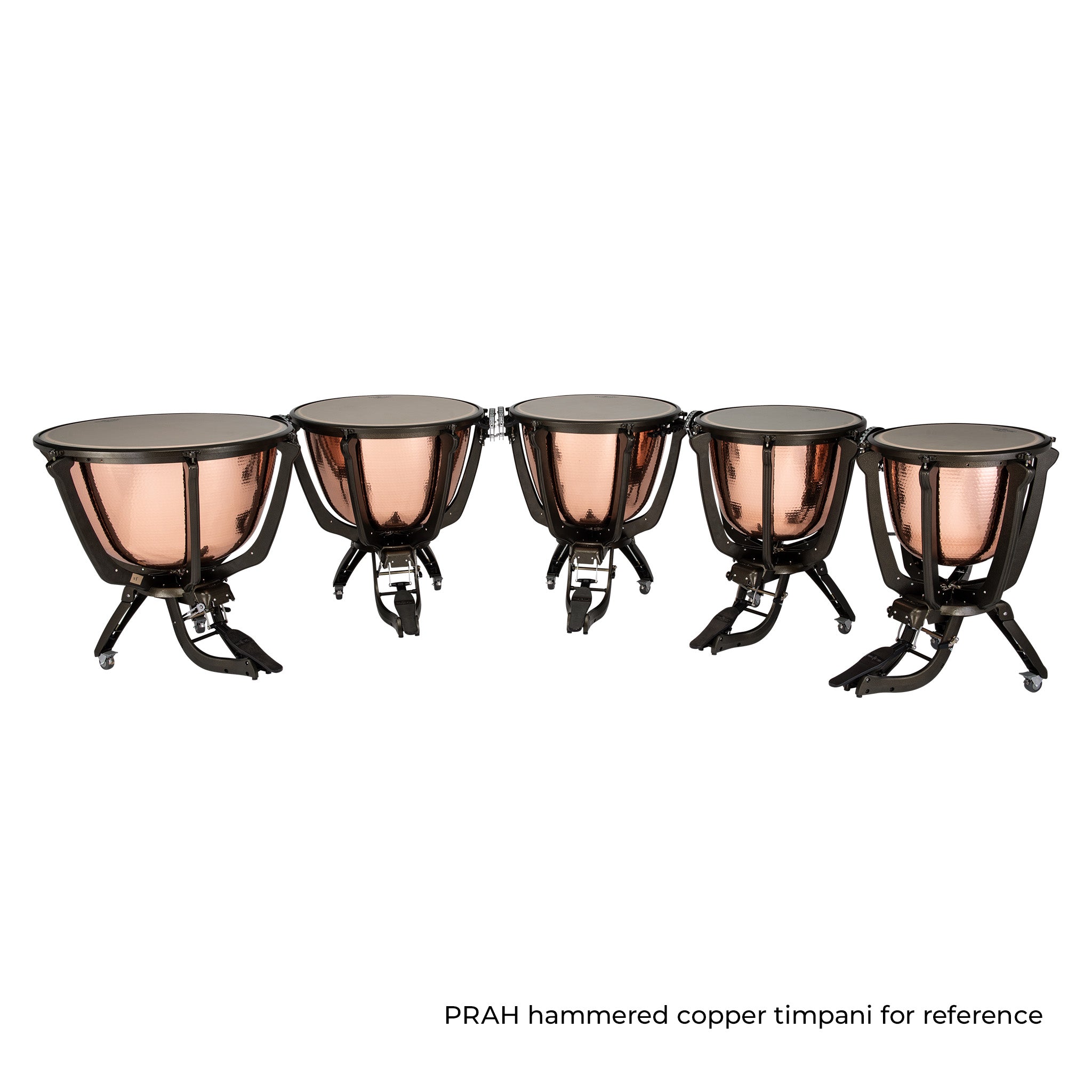 PR2000A,PR2300A,PR2600A,PR2900A,PR3200A - Majestic Prophonic polished copper deep cambered timpani 20" / A1
