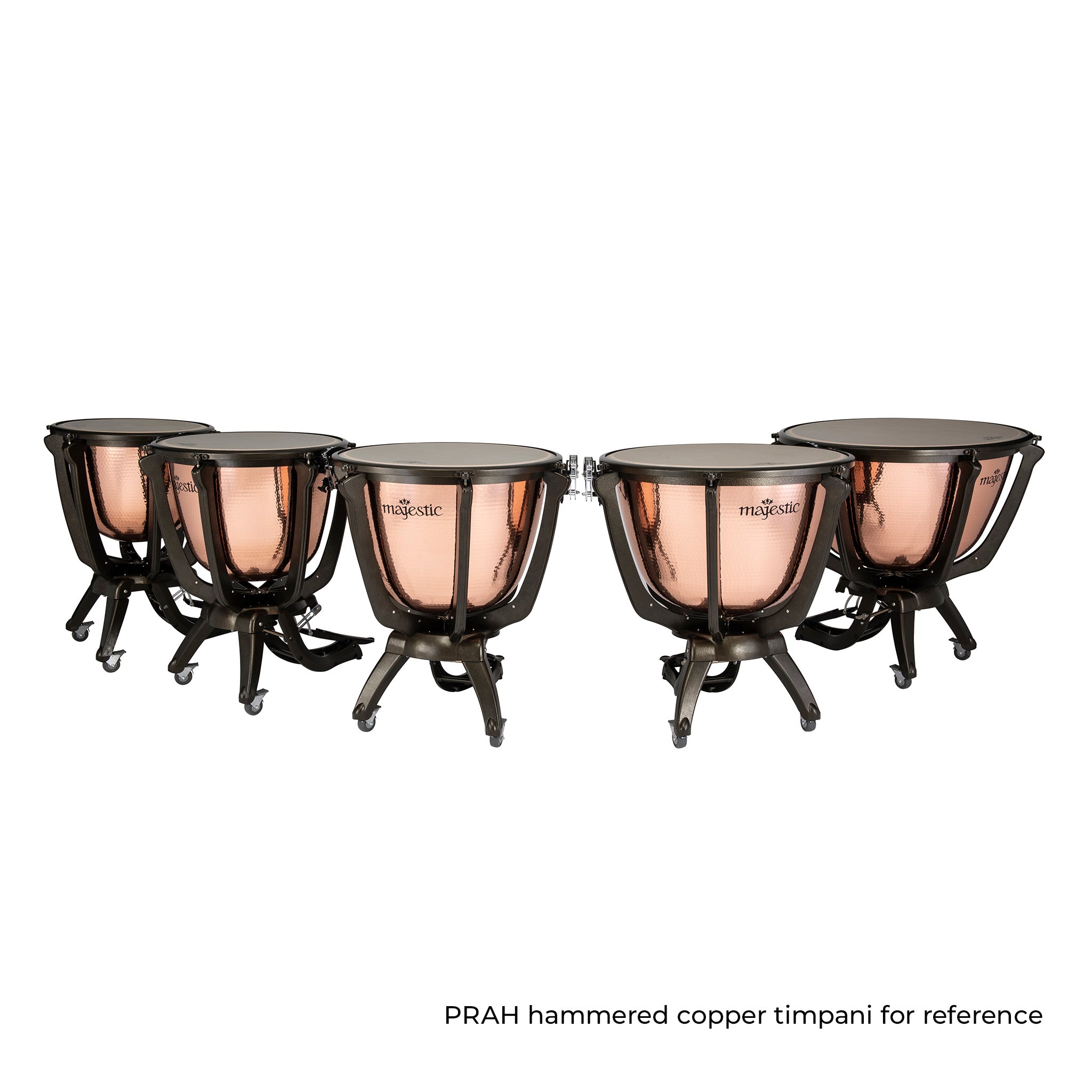 PR2000A,PR2300A,PR2600A,PR2900A,PR3200A - Majestic Prophonic polished copper deep cambered timpani 20" / A1