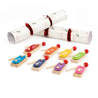 RRG71708 - Deluxe musical Christmas crackers with chime bars Default title