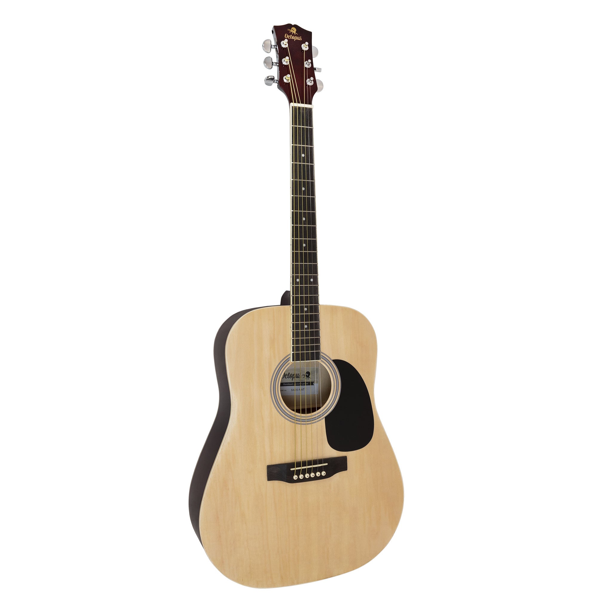 SA20-NAT - Octopus 4/4 dreadnought acoustic guitar Natural / A1