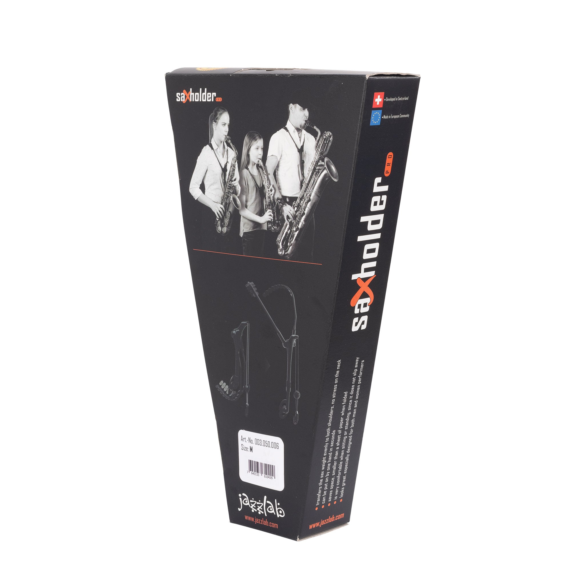 SAXHOLDER-PRO - Jazzlab SAXHOLDER-PRO harness for all sizes of saxophone A1