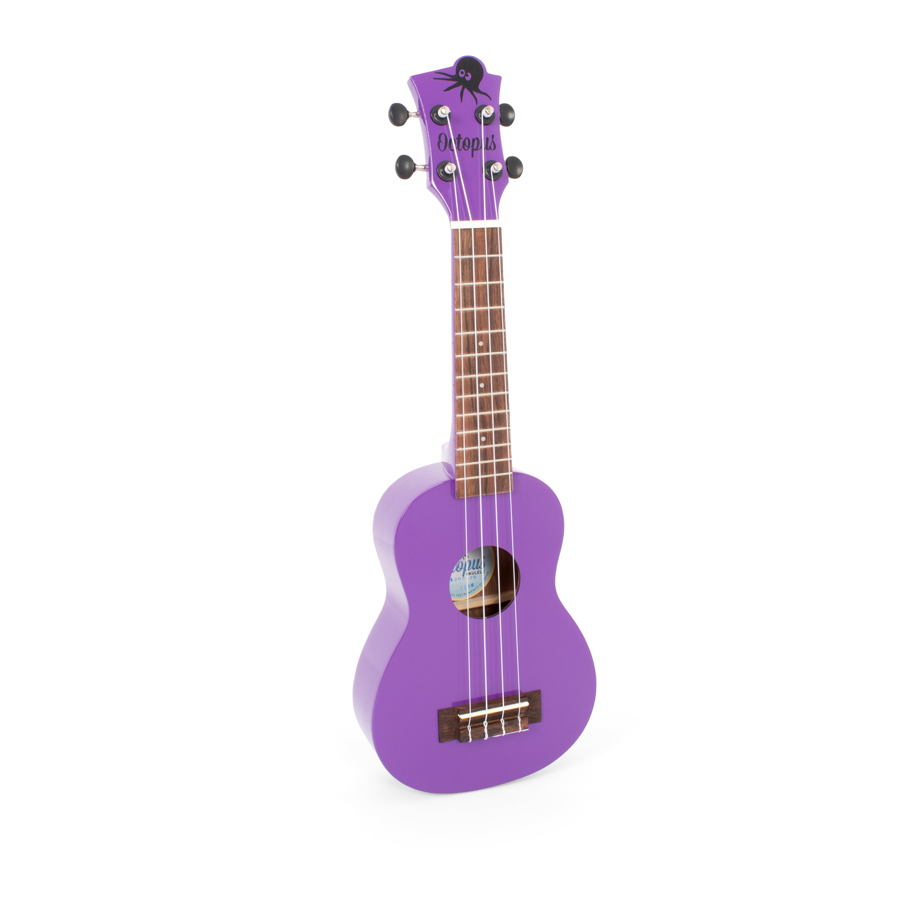 UK205-PU - Octopus Academy soprano ukulele Purple / A1