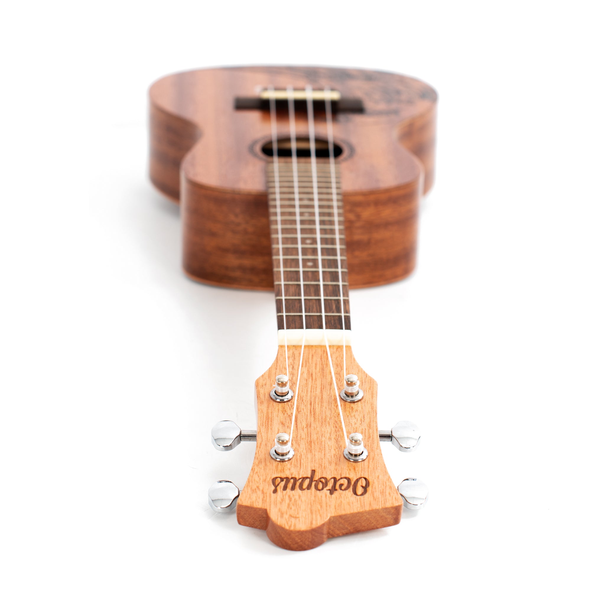 UK230CW - Octopus Rosette concert ukulele - wave motif A1