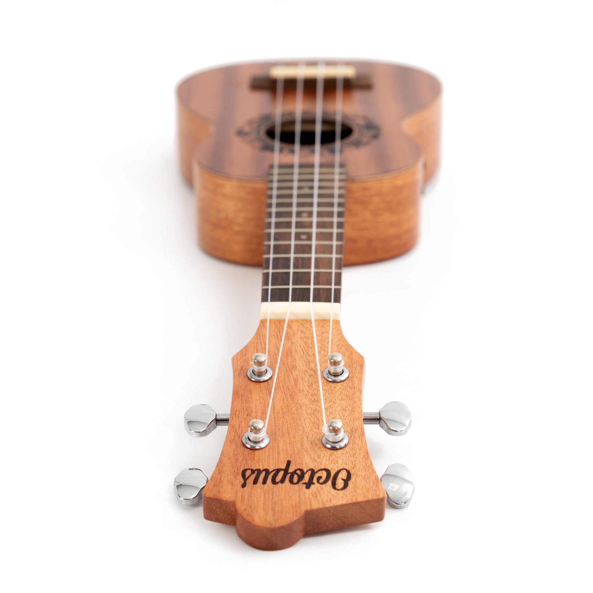 UK230SE - Octopus Rosette electro-acoustic soprano ukulele A1