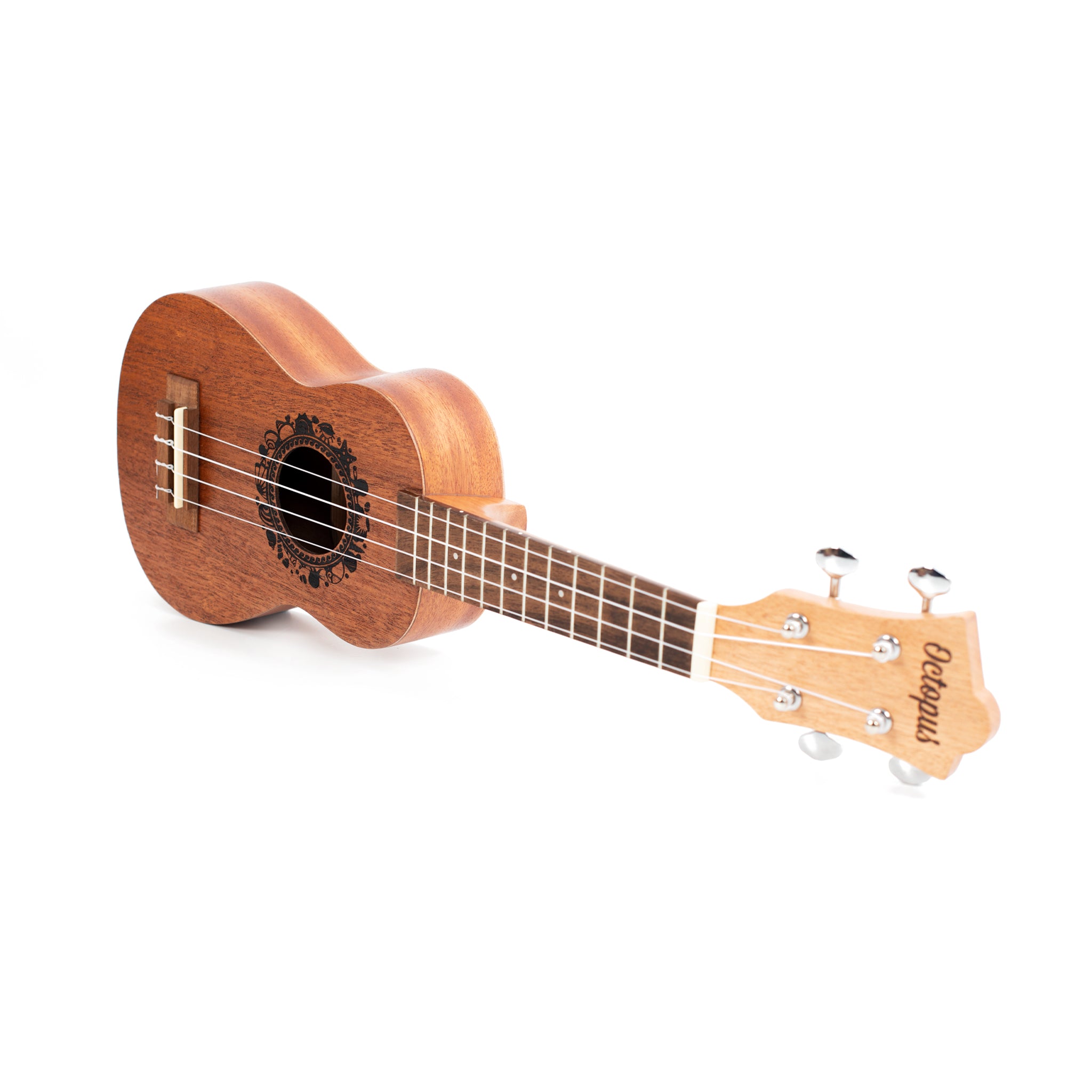 UK230S - Octopus Rosette soprano ukulele A1
