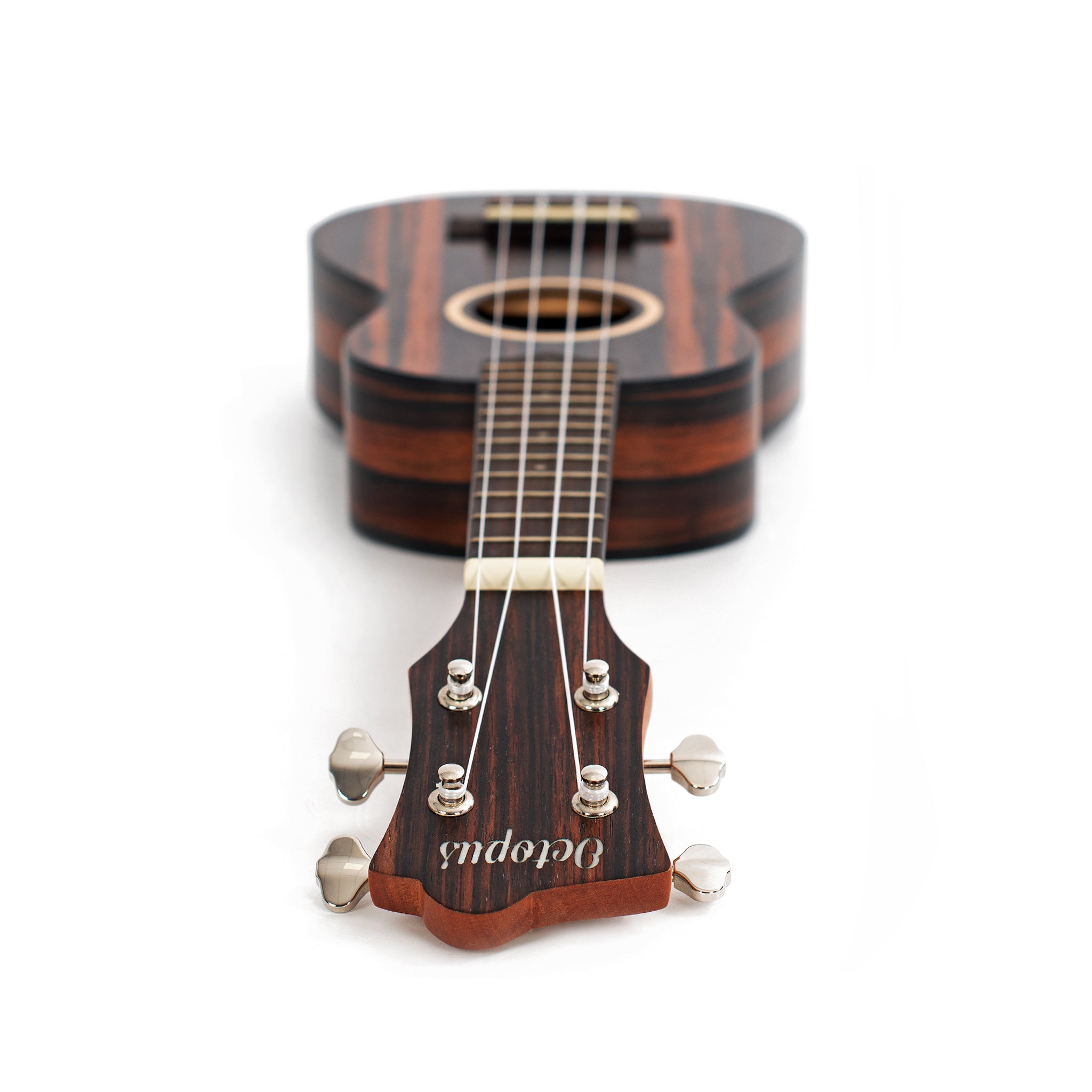 UK405S - Octopus Ebony soprano ukulele A1
