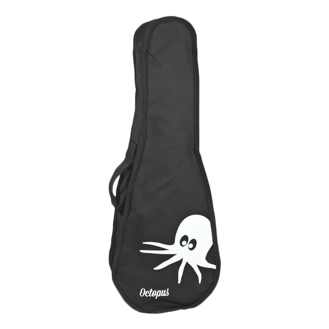 UK41-BK - Octopus soprano ukulele bag Black / A1