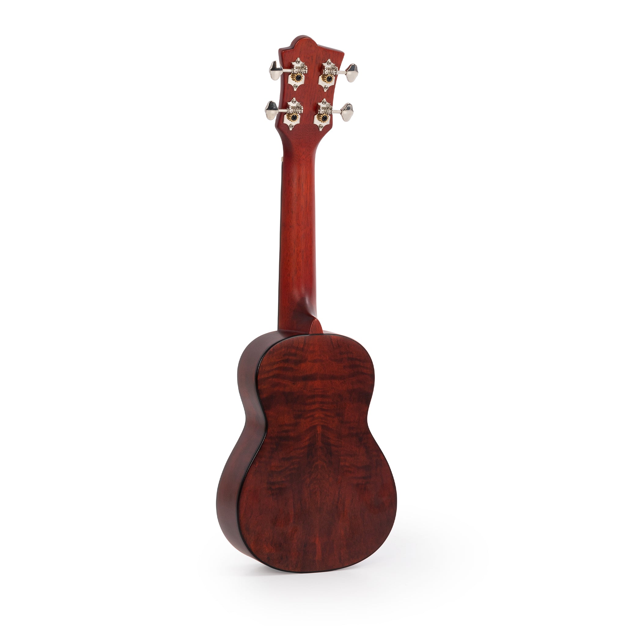UK440S - Octopus Flamed maple with solid cedar top soprano ukulele A1