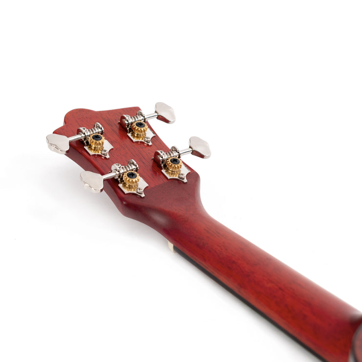 UK440S - Octopus Flamed maple with solid cedar top soprano ukulele Default title