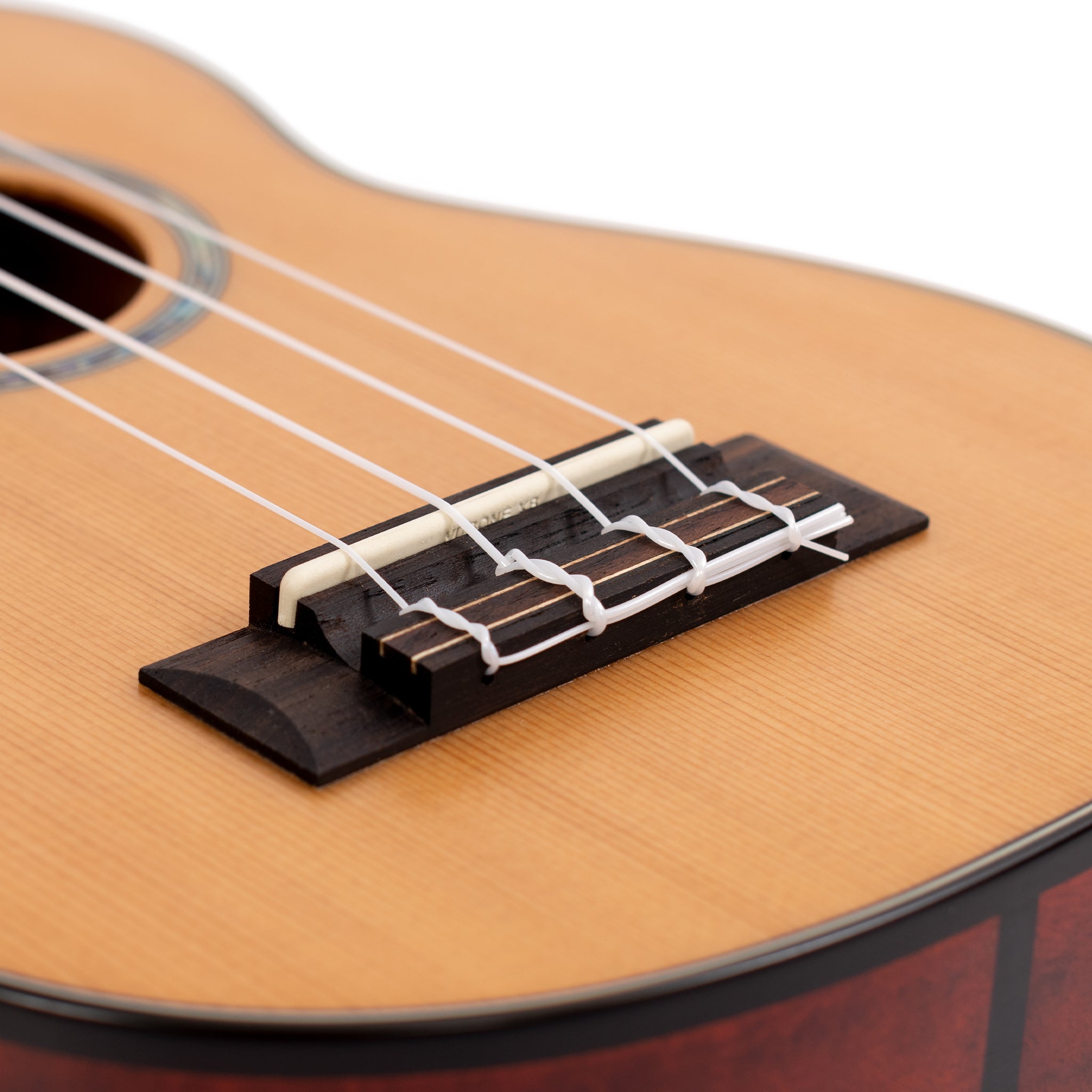 UK440S - Octopus Flamed maple with solid cedar top soprano ukulele A1