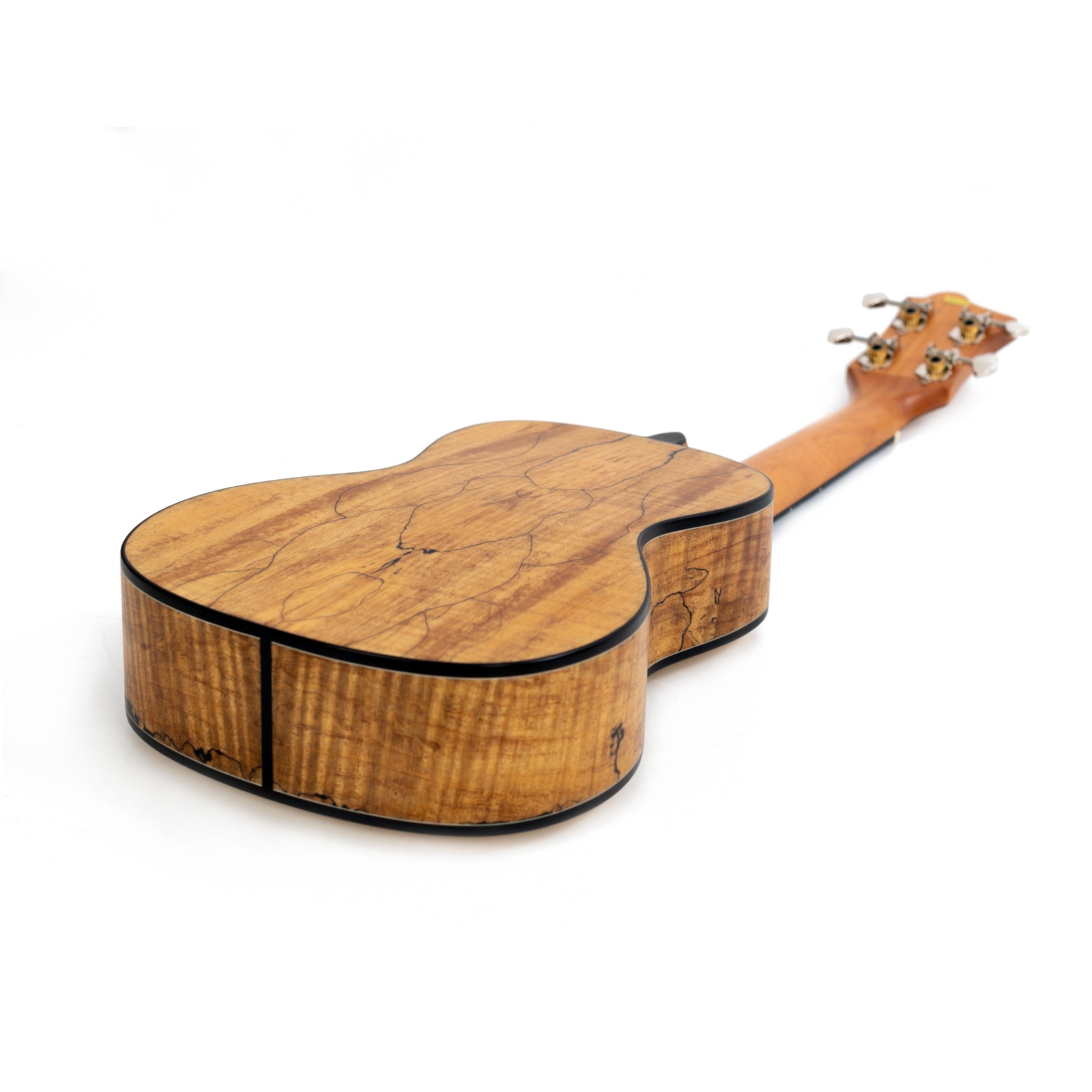 UK455C - Octopus Spalted maple with solid spruce top concert ukulele A1