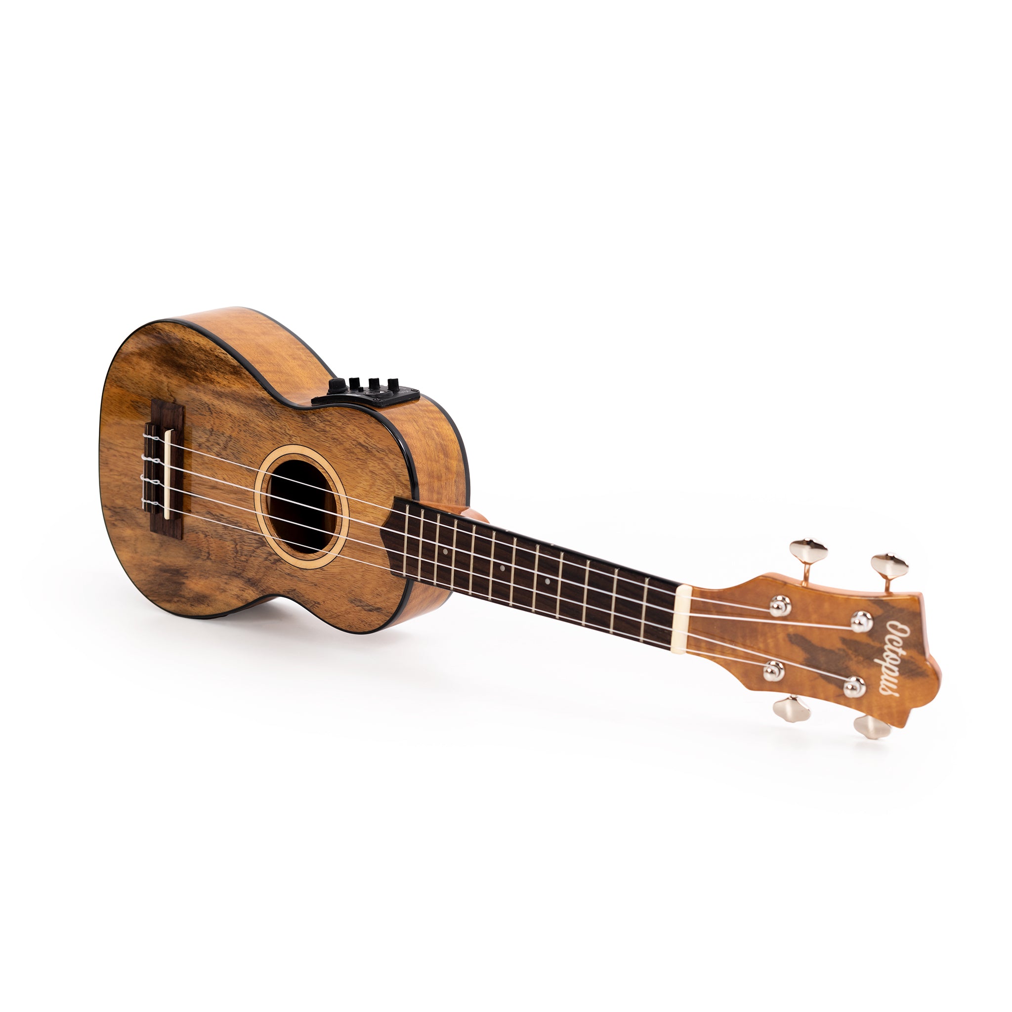 UK470SE - Octopus Solid mango top electro-acoustic soprano ukulele A1