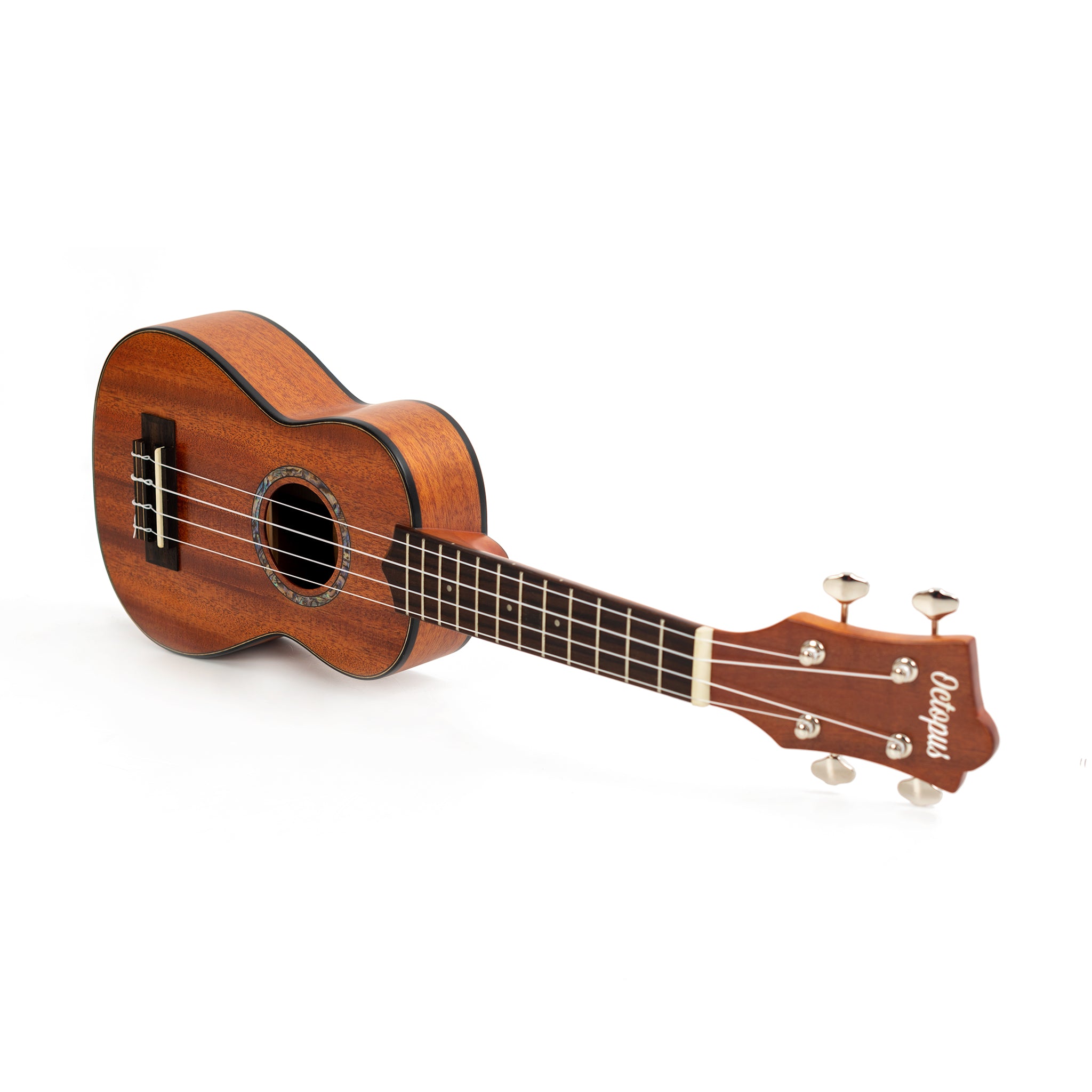 UK480S - Octopus All solid mahogany soprano ukulele A1