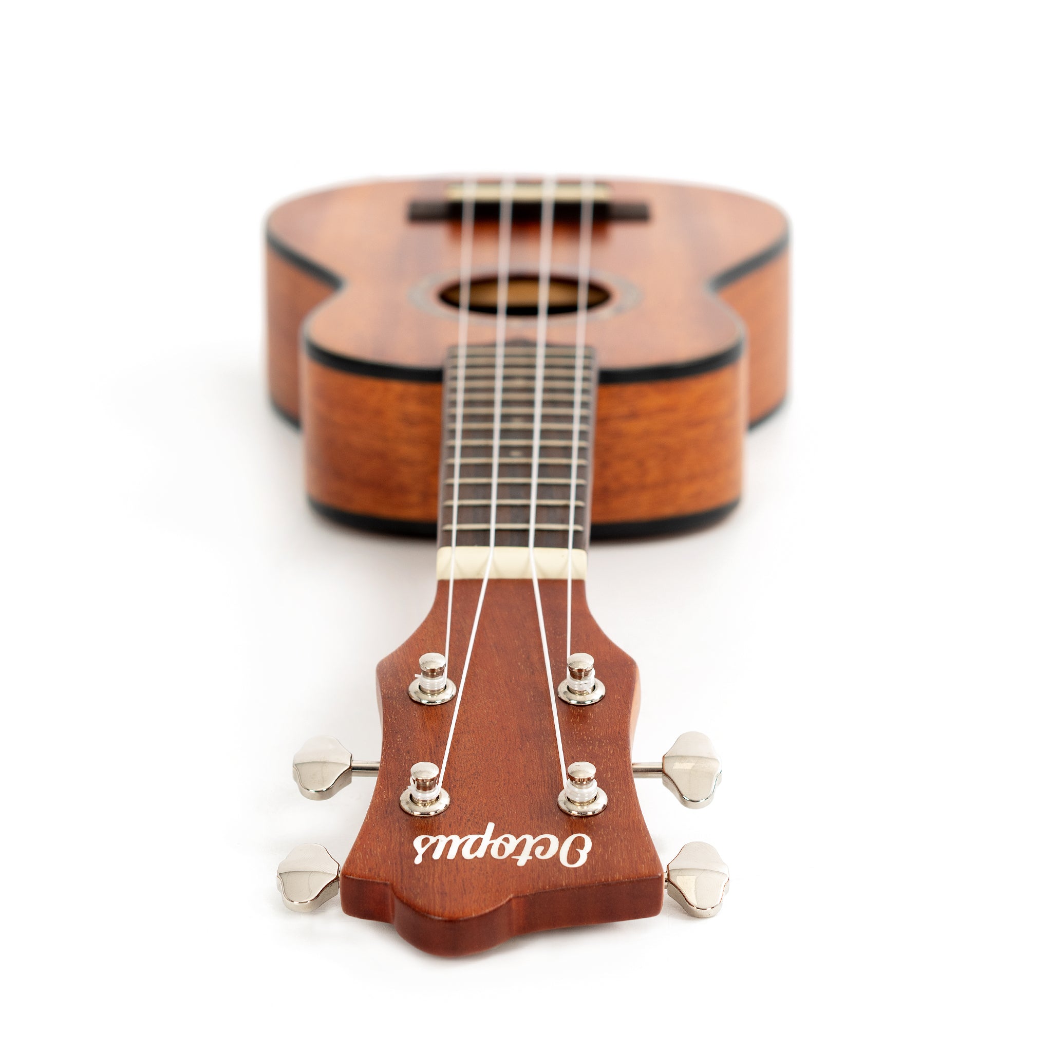 Octopus All solid mahogany soprano ukulele image 4