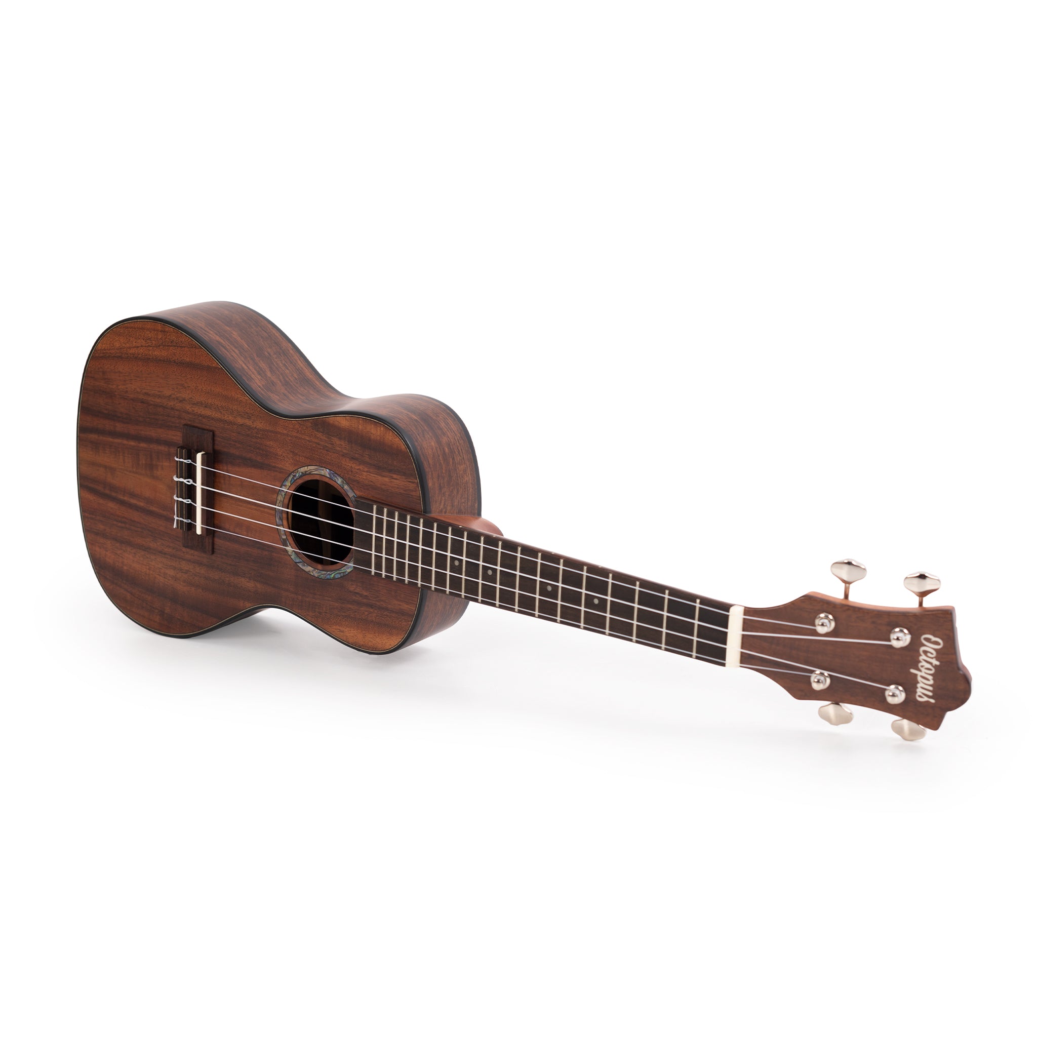 UK495C - Octopus All solid acacia concert ukulele A1