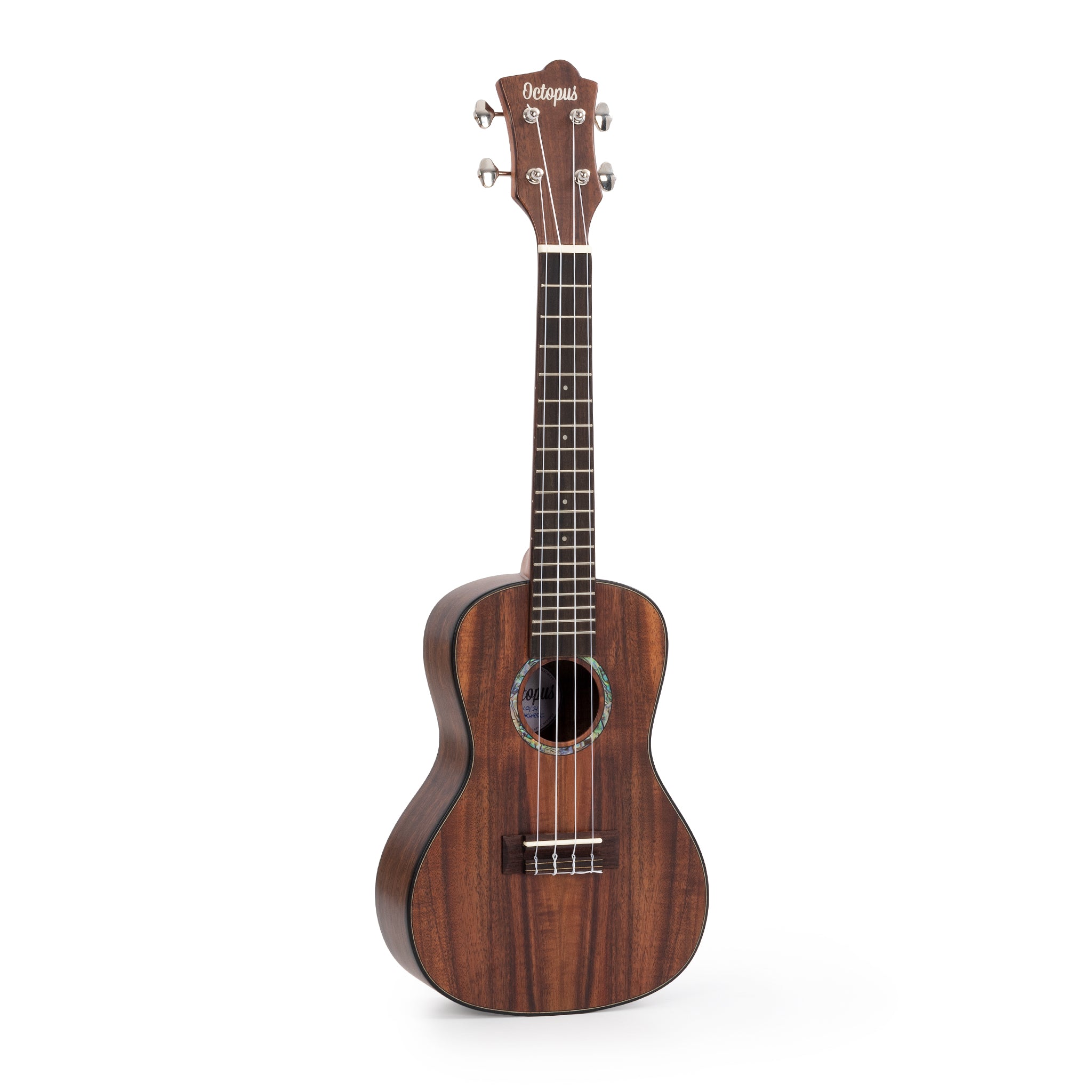 UK495C - Octopus All solid acacia concert ukulele A1