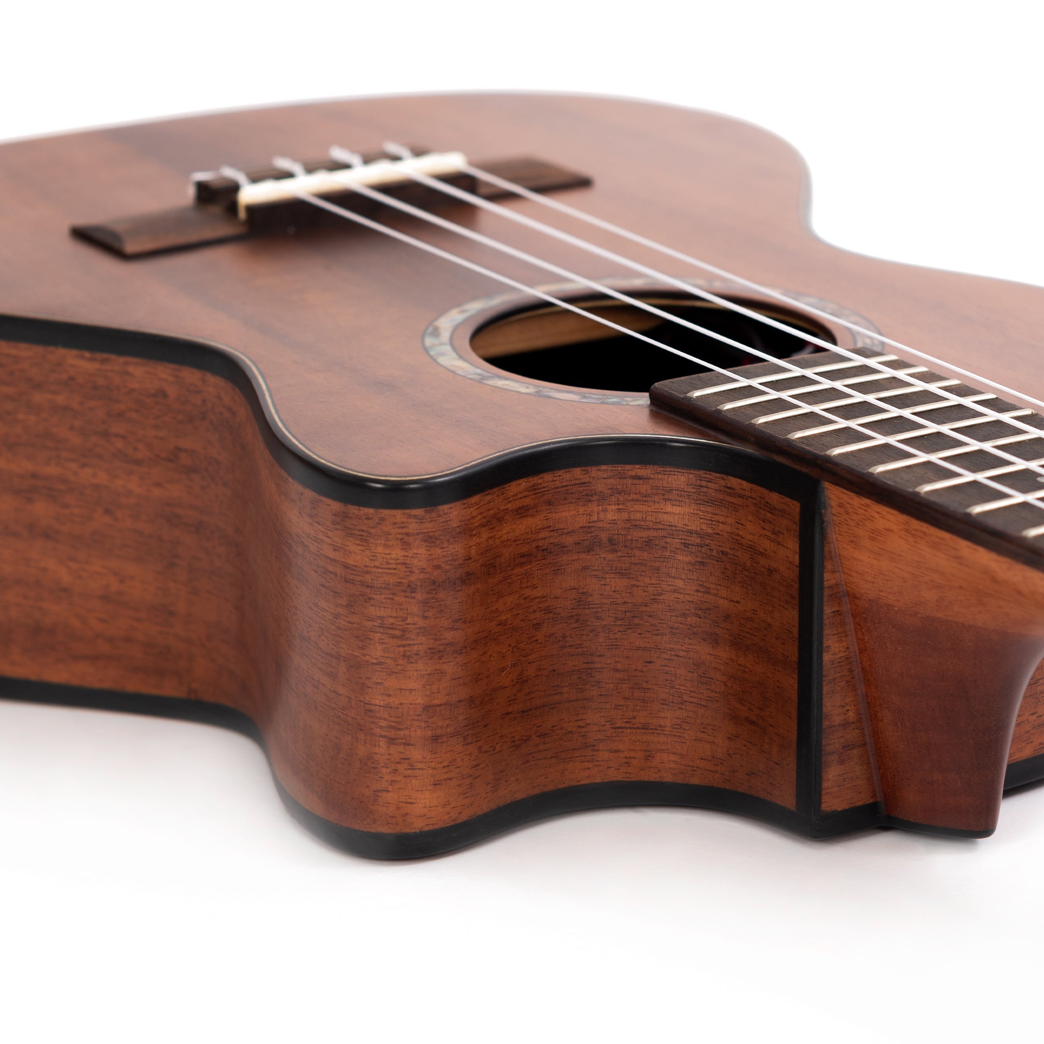 UK495TCE - Octopus All solid acacia electro-acoustic tenor ukulele A1