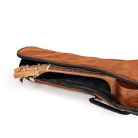 UK57S-720,UK57C-720,UK57T-720 - Octopus UK57 dark brown suede effect ukulele gig bag Soprano