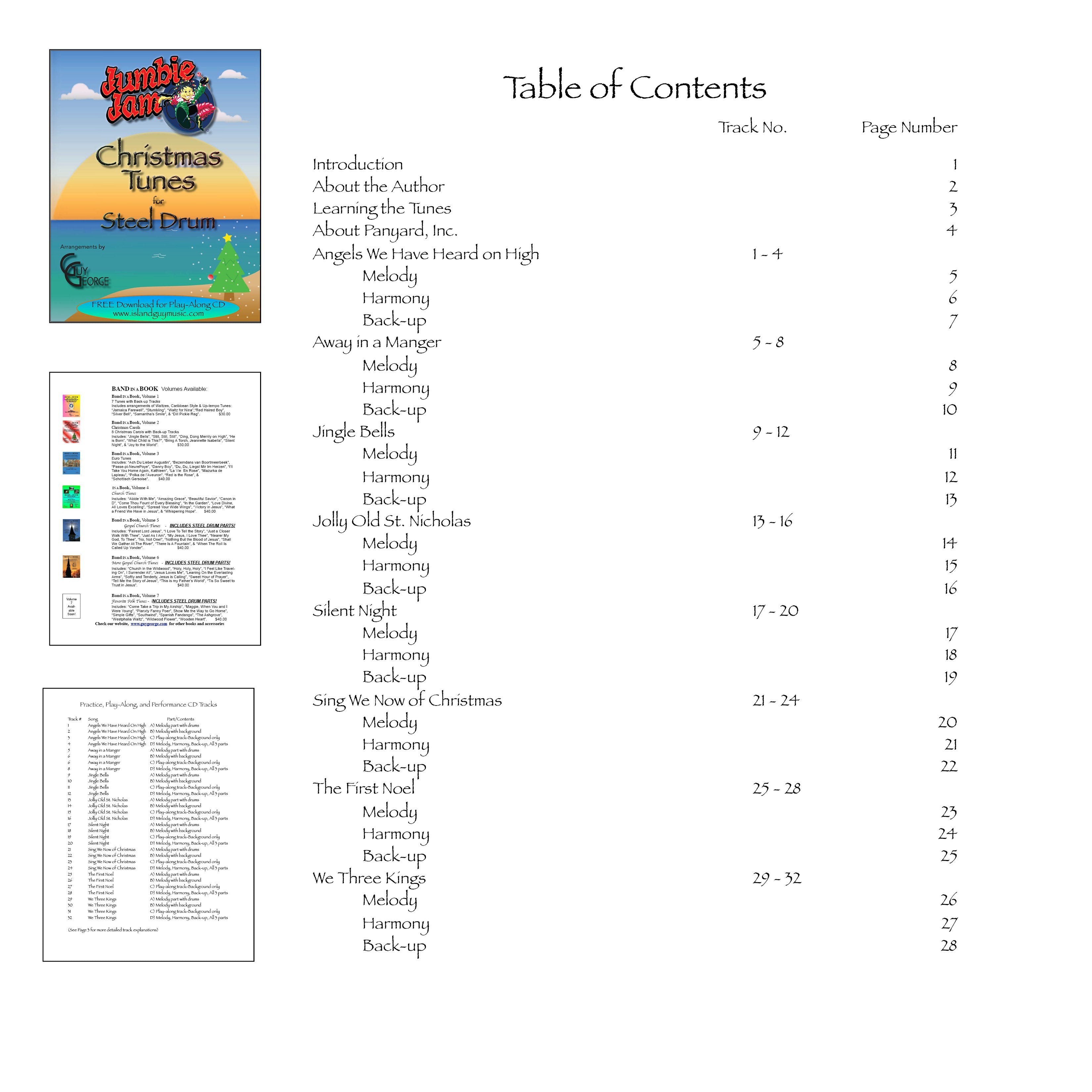 JJ5504 - Jumbie Jam - Christmas Tunes Song Book A1