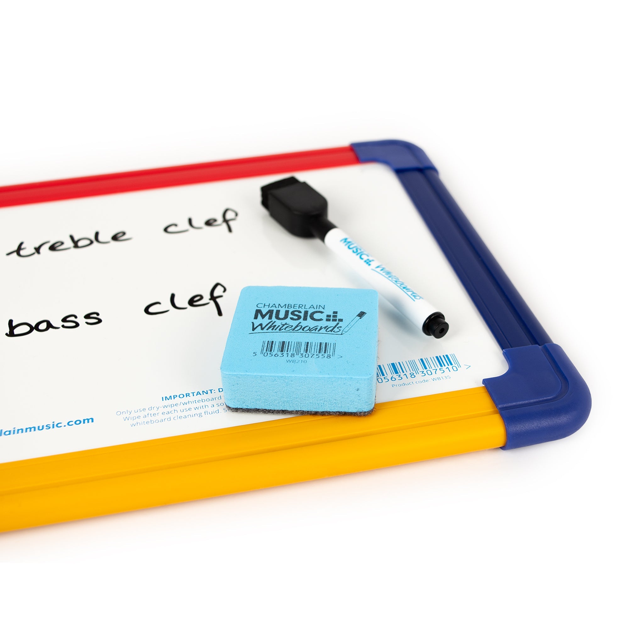 WB210-5PK,WB210 - Dry wipe whiteboard eraser pad Pack of 5 / A1