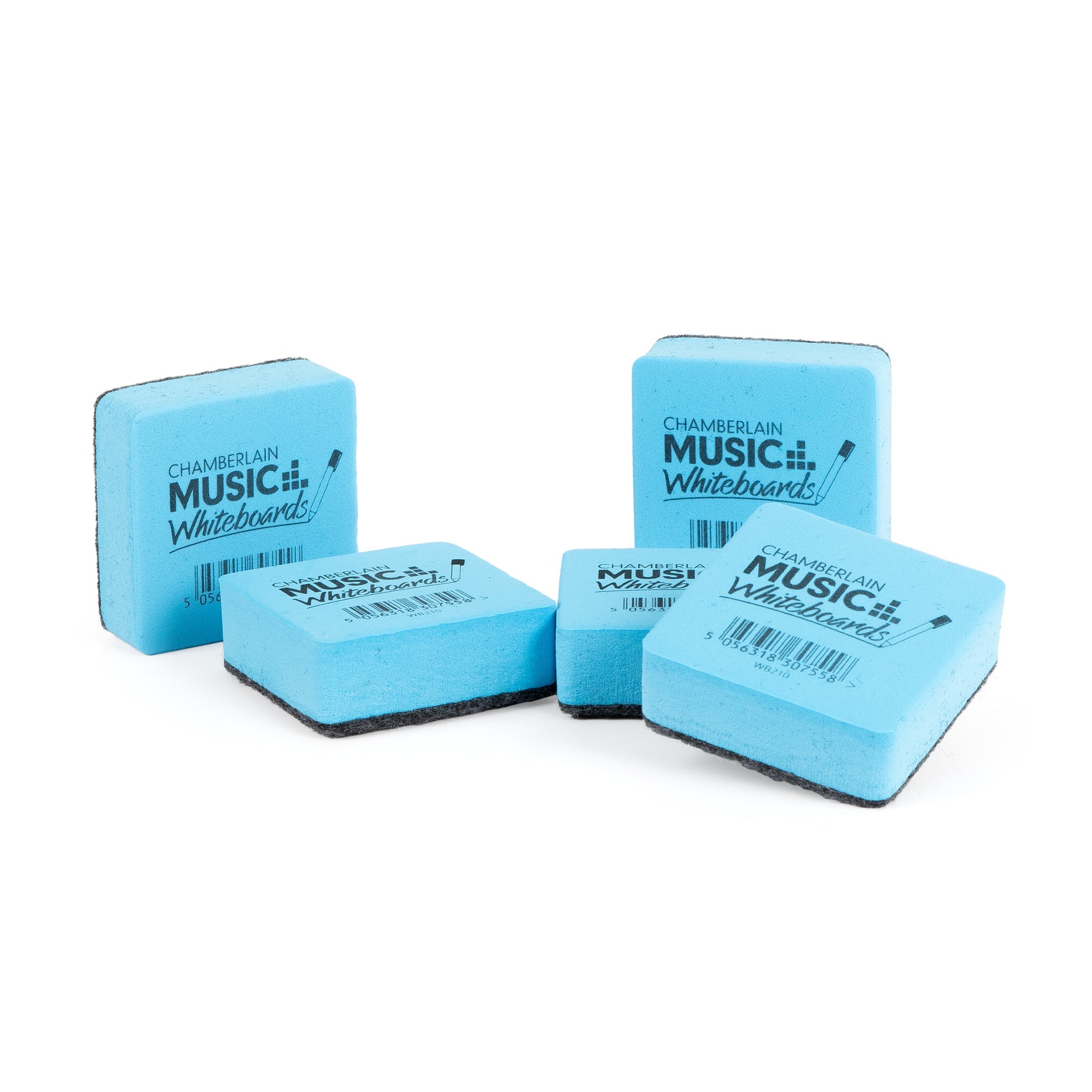 WB210-5PK,WB210 - Dry wipe whiteboard eraser pad Pack of 5 / A1