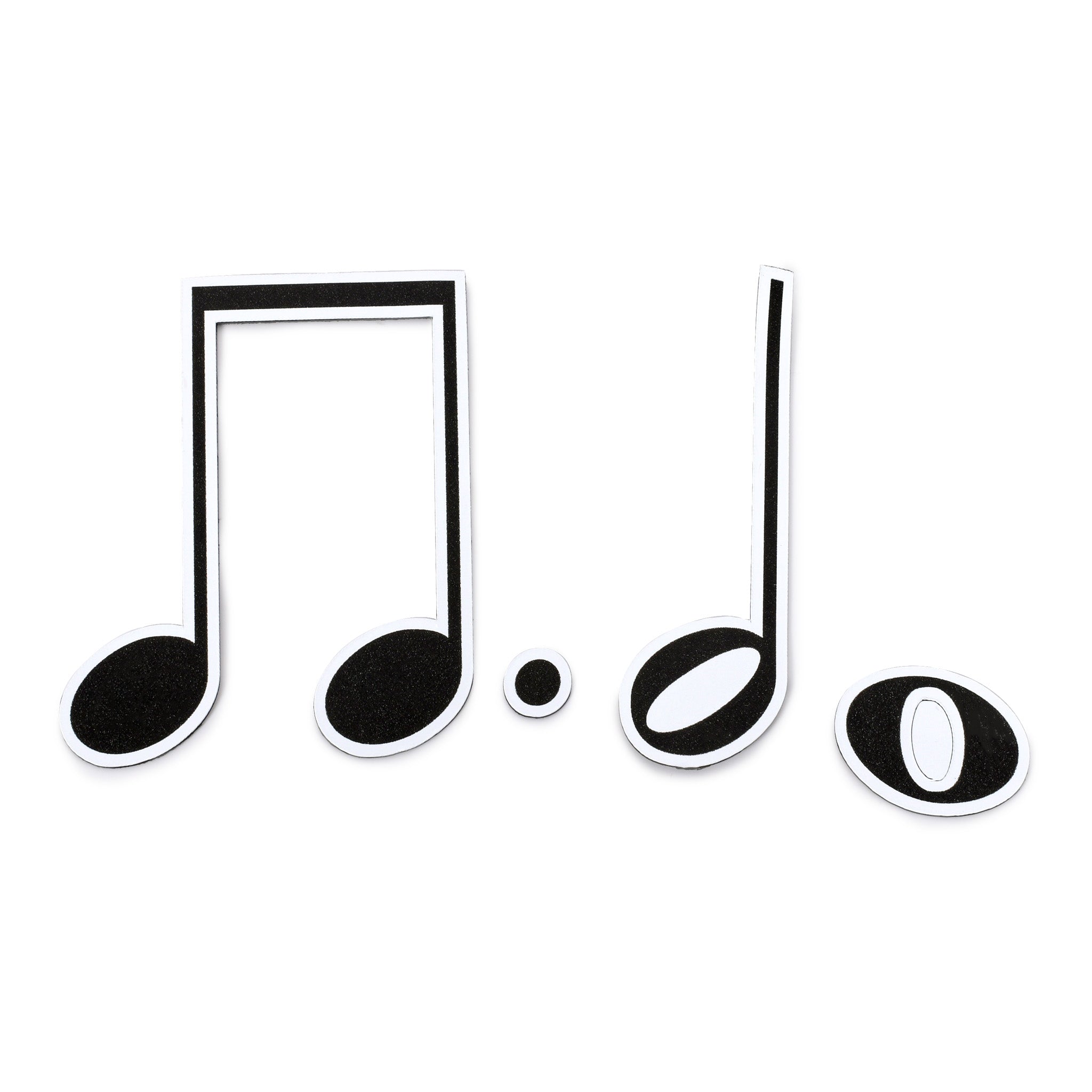 WMN30 - Magnetic symbols 1 - crotchets, quavers and more dotted notes A1