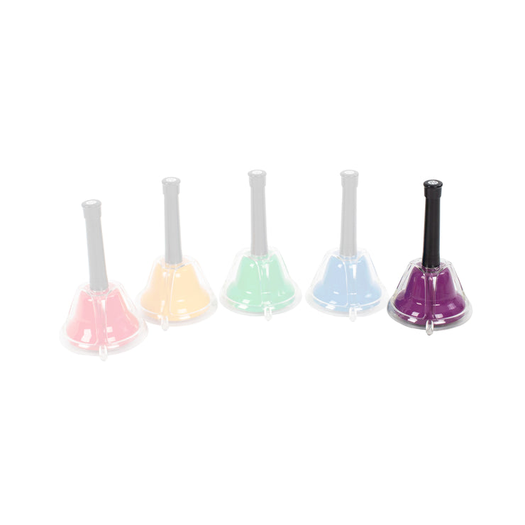 PP276-BB74 - Percussion Plus PP276 combi hand bell individual accidental note Bb74 light purple
