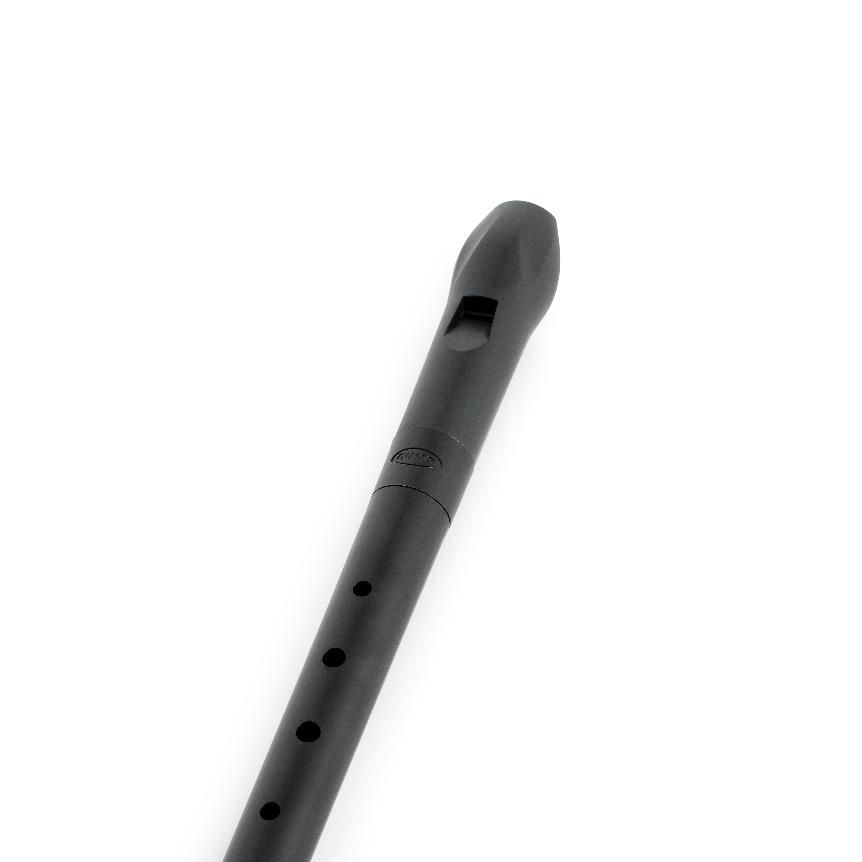 Nuvo descant recorder - Black with black trim image 6