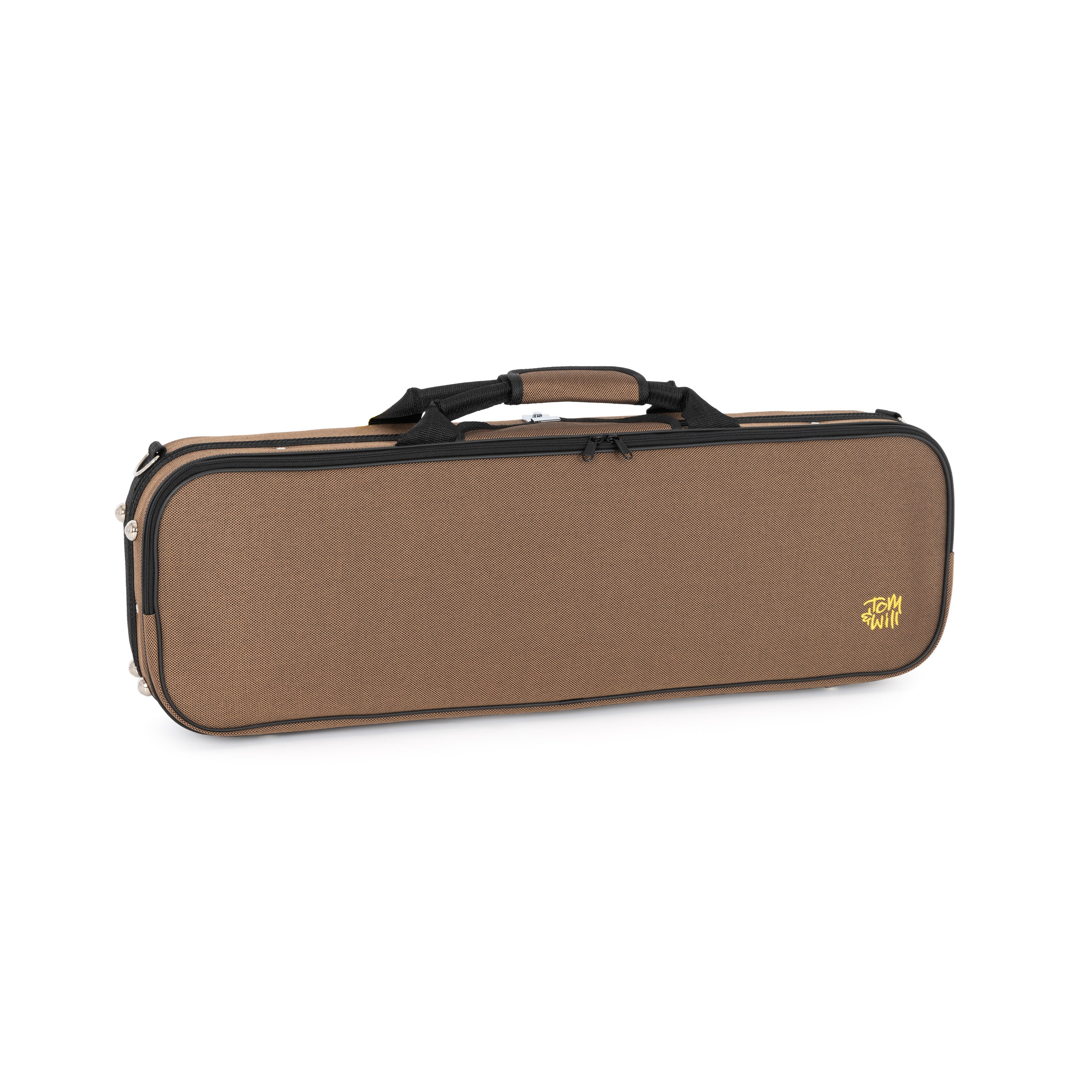 43VL44-680 - Tom & Will Classic 4/4 full size violin gig case Chestnut brown / A1
