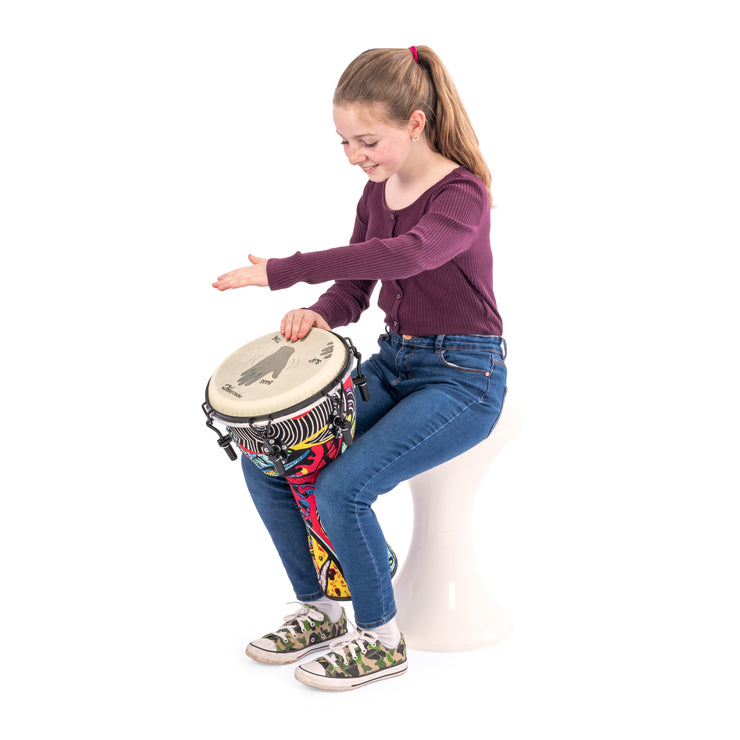 PP6661,PP6662,PP6663 - Percussion Plus Slap djembe - mechanically tuned 8 inch (head)