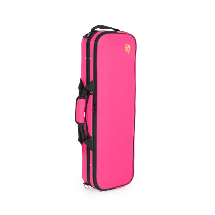 Tom & Will Classic 4/4 full size violin Case. Hot Pink