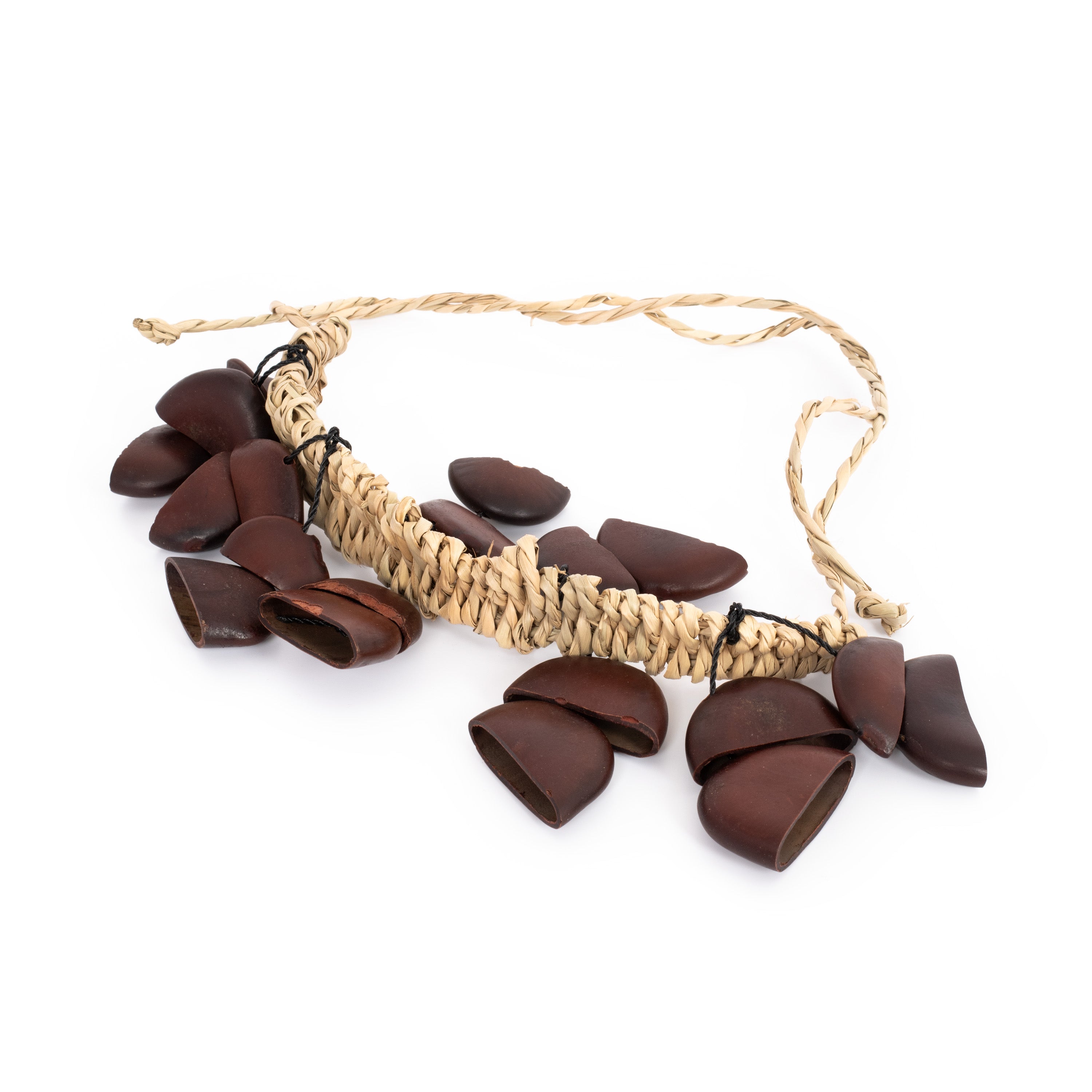 PP2115 - Percussion Plus Honestly Made Juju raffia anklet A1