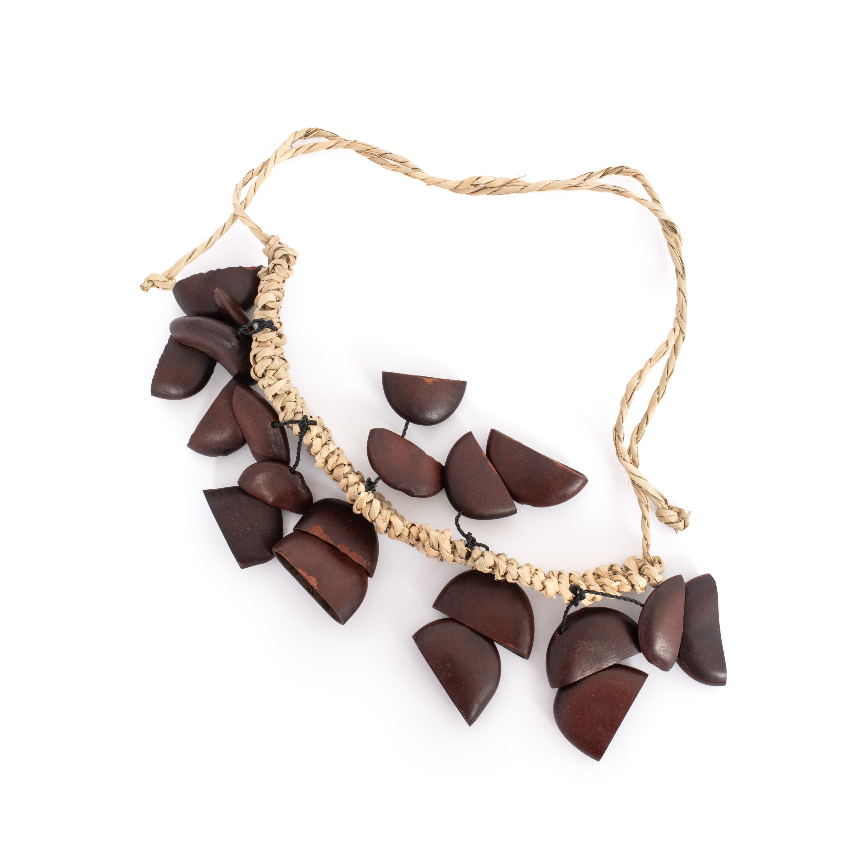 PP2115 - Percussion Plus Honestly Made Juju raffia anklet A1