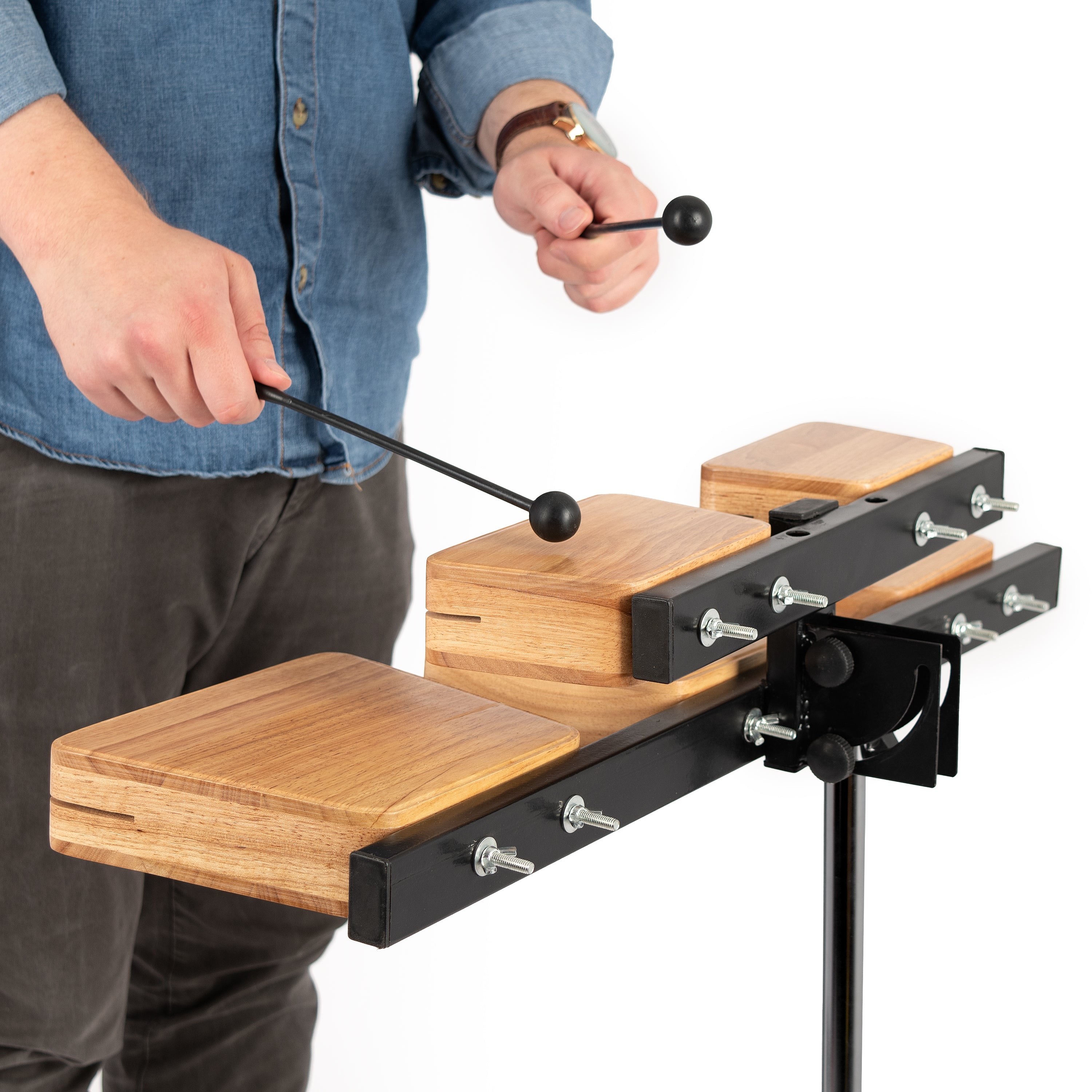 PP241 - Percussion Plus temple blocks with stand A1