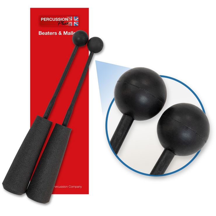 PP756 - Percussion Plus easy grip soft rubber beaters Default title